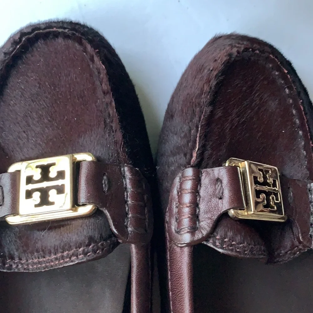 Tory Burch Calf Hair Kendrick Loafers‎ Size: 6.5